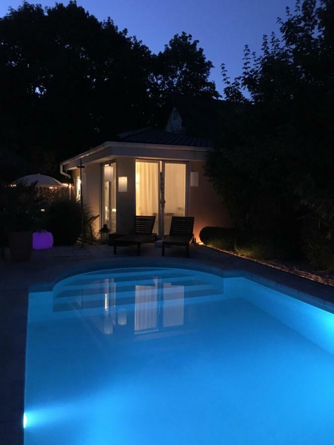 Apartment Tinyhouse Mit Pool, Outdoor Whirlpool Und Garten Petershagen-Eggersdorf Экстерьер фото